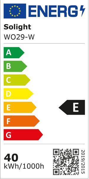 SOLIGHT LED svetelný panel Backlit 60x60cm 40W 4400lm 4000K CRi90 UGR