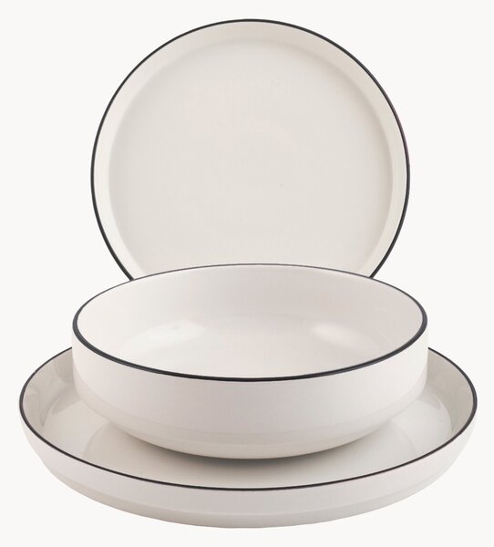 Porcelánová súprava riadu Essence, 4 osoby, 12 ks