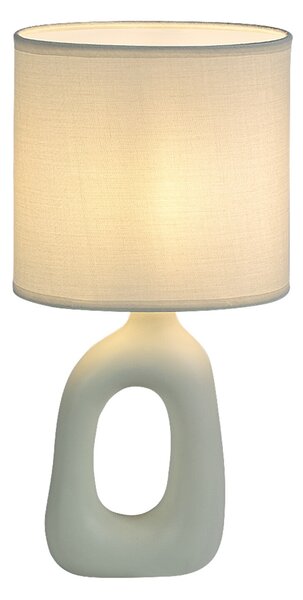 Rabalux SYLIRA stolná lampa, krémová farba