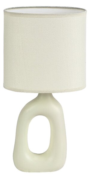 Rabalux SYLIRA stolná lampa, krémová farba