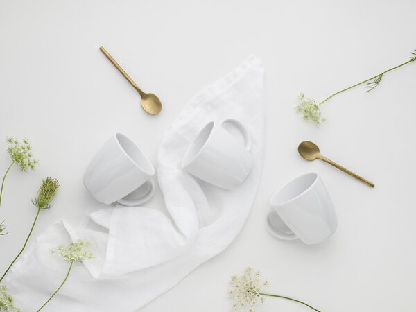 SADA HRNČEKOV NA KÁVU porcelán keramika 6-dielne Creatable - Jedálenské sety, Online Only