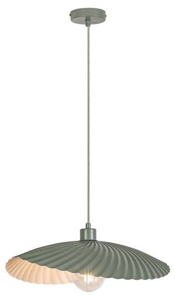 Rabalux BRIDGET závesný luster, zelená farba, priemer 47 cm