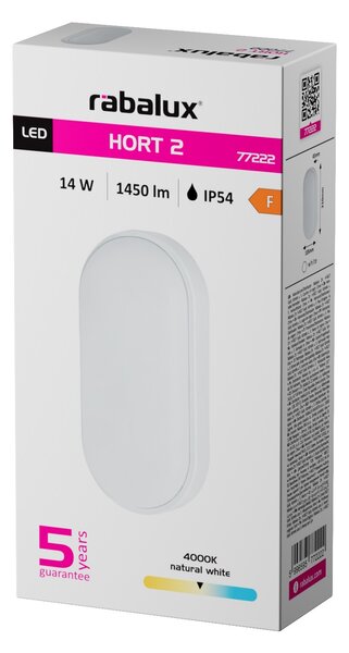 Rabalux HORT2 LED vonkajšie nástenné svietidlo 77222, IP54