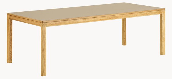 Rozkladací drevený jedálenský stôl Bowen, 220-270-320 x 100 cm