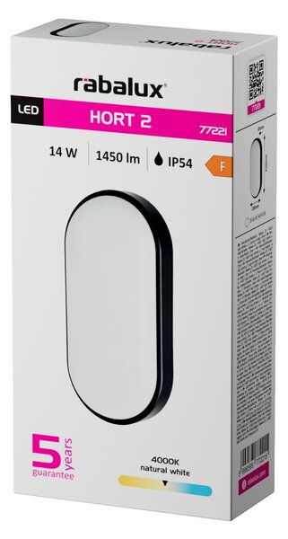 Rabalux HORT2 LED vonkajšie nástenné svietidlo 77221, IP54