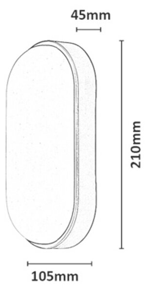 Rabalux HORT2 LED vonkajšie nástenné svietidlo 77221, IP54