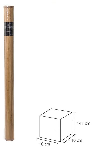 Bambusový koberec v prírodnej farbe 140x200 cm - Casa Selección