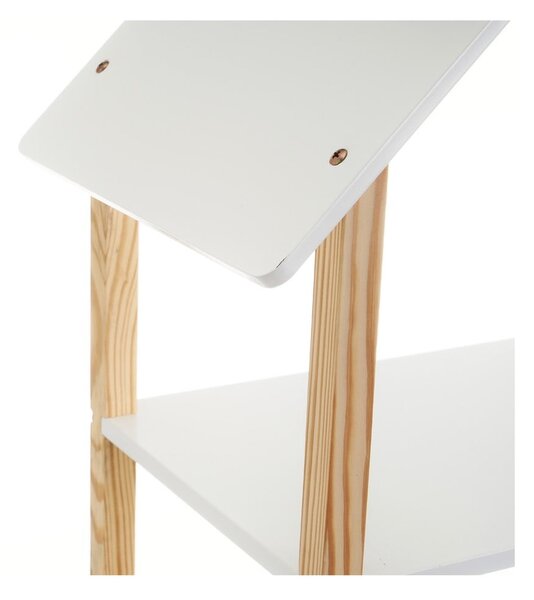 Biela detská knižnica 79x131 cm – Casa Selección