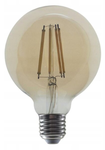 Diolamp LED Globe Filament žiarovka G95 Amber 10W/230V/E27/2700K/1220Lm/360°/Step Dim