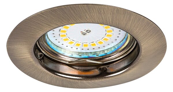 Rabalux LED zápustné bodové svietidlo Lite 3x3W | 720lm | 3000K | IP40 - set 3 svietidiel, bronz