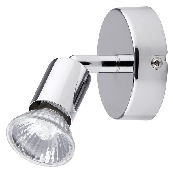 Rabalux Nástenné bodové svietidlo Norton 1xGU10/50W/IP20, chróm