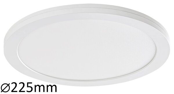 Rabalux LED stropné svietidlo Sonnet 1x18W | 1880lm | 4000K | IP20 - priemer 22,5 cm, biele