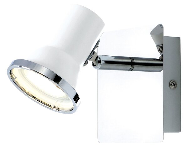 Rabalux LED kúpeľňové nástenné bodové svietidlo Steve 1x4,5W | GU10 | 430lm | 4000K | IP44