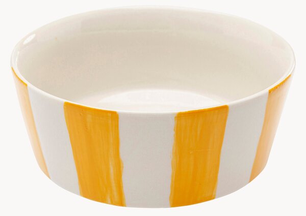 Malé ručne maľované misky Cocina Stripes, 4 ks