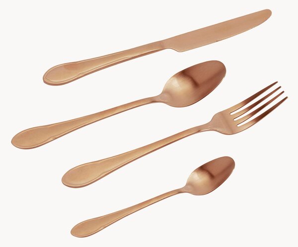 Brúsená súprava príborov Cucina, 4 osoby, 16 ks