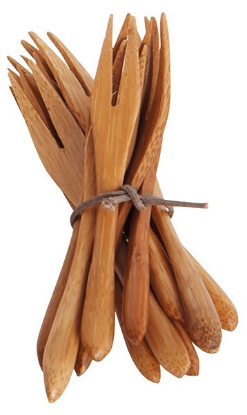 HOUSE DOCTOR Sada 12 ks − Vidlička Bamboo 9cm