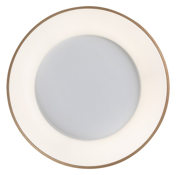 Rabalux LED stropné kruhové svietidlo Carmella 50W | 3400lm | 4000K | IP20 - biela so zlatou