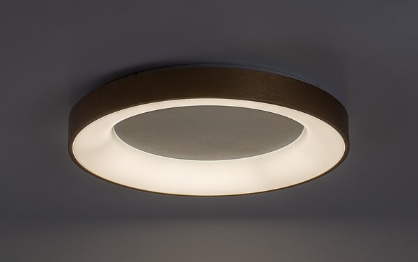 Rabalux LED stropné kruhové svietidlo Carmella 50W | 3400lm | 4000K | IP20 - biela so zlatou
