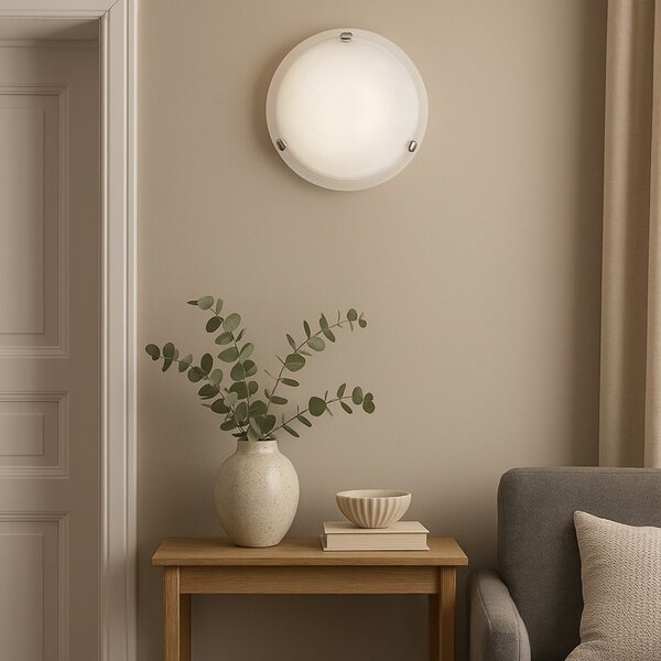Rabalux ALABASTRO 3202 prisadené svietidlo 1x60W | E27 | IP20 - biely alabaster