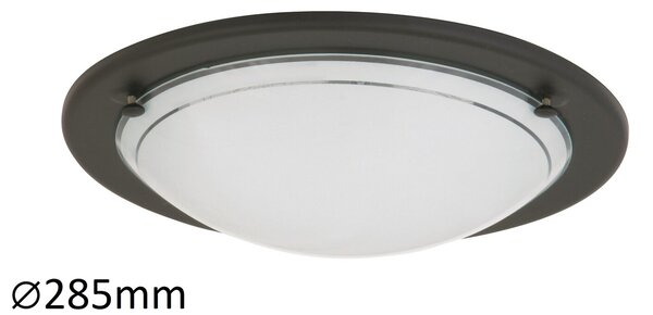 Rabalux UFON stropné svietidlo 60W/E27/IP20 - čierna farba