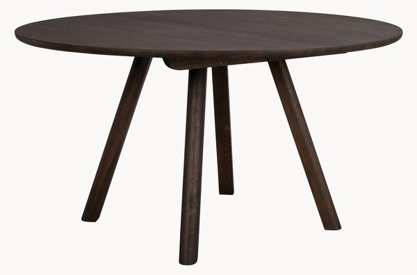 Okrúhly jedálenský stôl z dubového dreva Clapperton, Ø 140 cm