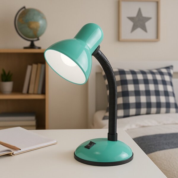 Rabalux DYLAN stolná lampa 40W | E27 | IP20 - zelená