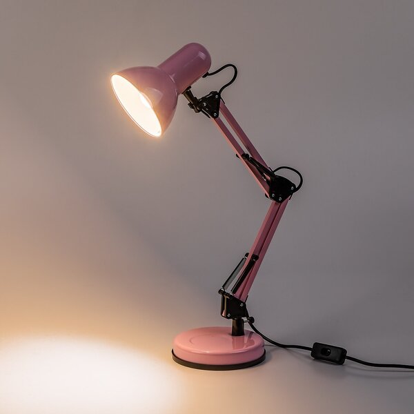 Rabalux SAMSON stolná lampa 60W | E27 | IP20 - ružová