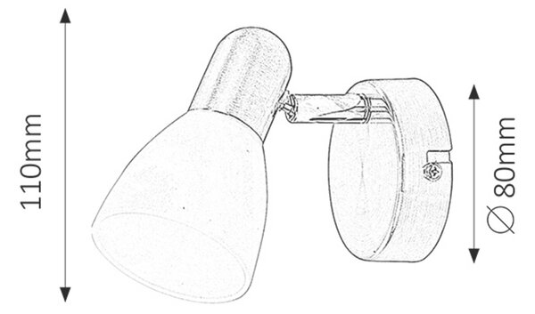 Rabalux SOMA bodové svietidlo 6301