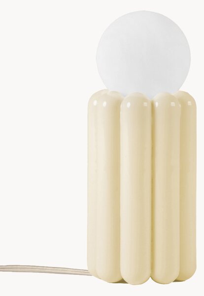 Malá stmievateľná stolová lampa Stucco