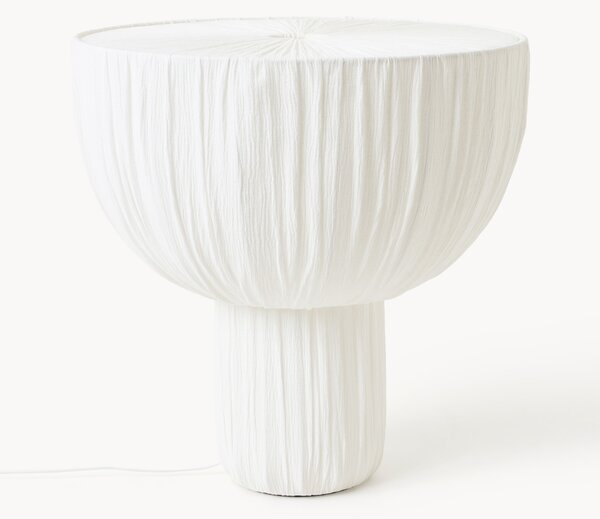 Veľká textilná stolová lampa Maeva, V 55 cm