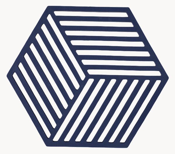 Silikónové podložky pod poháre Hexagon, 6 ks