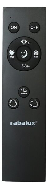 Rabalux INVERNESS Stmievateľné vonkajšie stropné svietidlo LED/15W Wi-Fi Tuya 2700-6500K IP44
