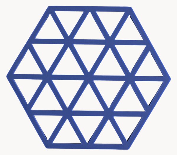 Silikónové podložky pod poháre Triangles, 6 ks