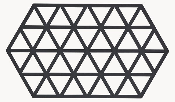 Veľké silikónové podložky pod poháre Triangles, 2 ks