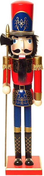 Luskáčik vojačik s halapartňou 60cm (Drevená vianočná figúrka | vianočné dekorácie)