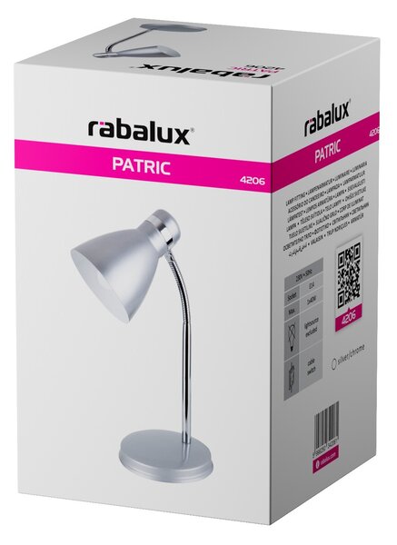 Rabalux PATRIC stolná lampa 4206