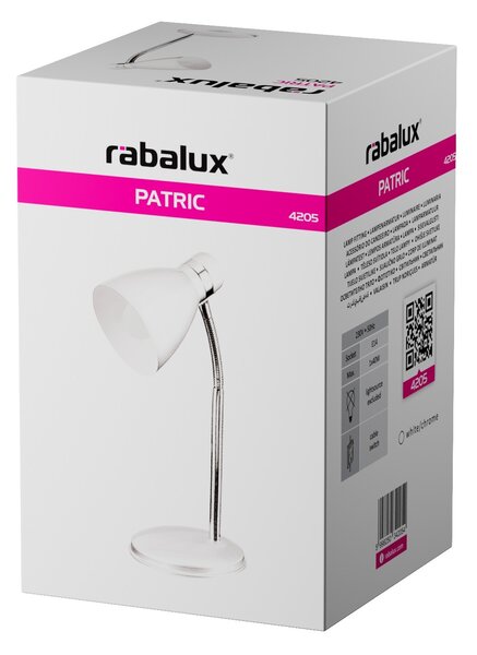 Rabalux PATRIC stolná lampa 4205