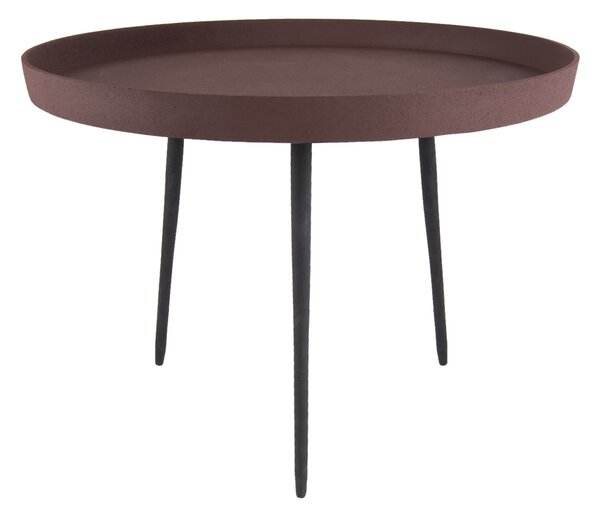 Hnedý Hnedý stolík Nimble Ø 50 cm × 36 cm LEITMOTIV