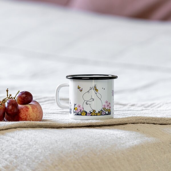 Muurla Hrnček Moomin Hug 0,25l, biely