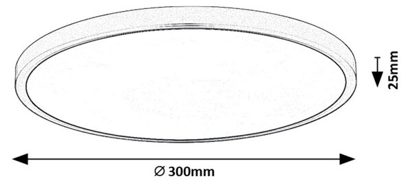 Rabalux PAULOS LED stropné svietidlo 71073