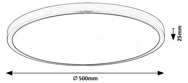 Rabalux PAULOS LED stropné svietidlo 71075