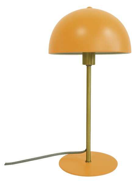 LEITMOTIV Stolná žltá lampa Bonnet 20 × 20 × 39 cm
