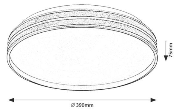 Rabalux GANDOR LED stropné svietidlo 71141