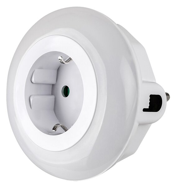 Rabalux ABEL LED nočné svetlo so zásuvkou 230V 0.54W 3000K + RGB