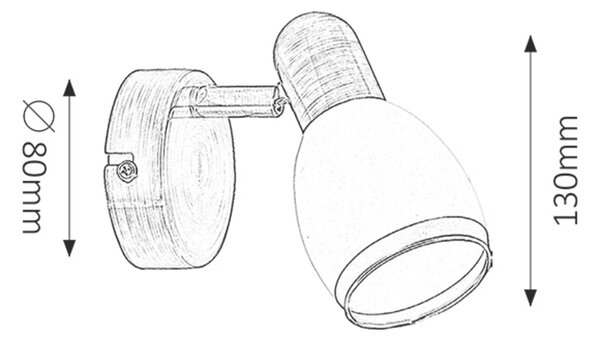 Rabalux ELITE bodové svietidlo 5970