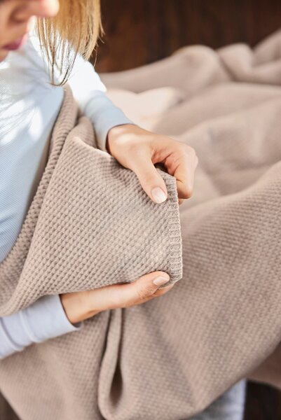 DOMÁCA DEKA, bavlna, 140/200 cm Bio:Vio - Textil do domácnosti