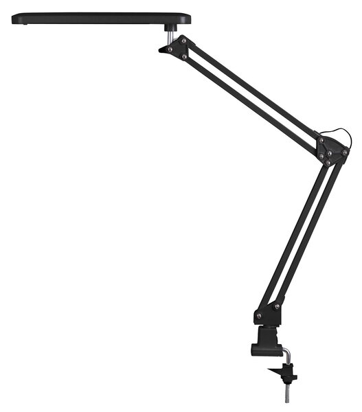 Rabalux RAUL LED stolná lampa s klipom, čierna