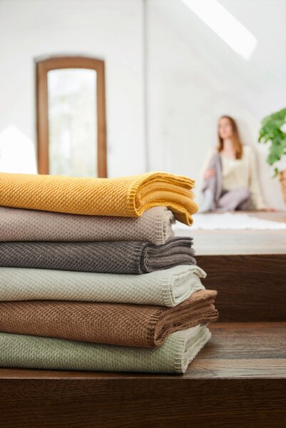 DOMÁCA DEKA, bavlna, 140/200 cm Bio:Vio - Textil do domácnosti