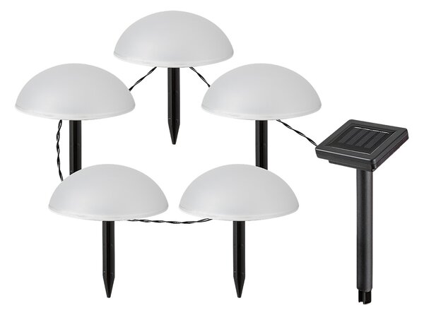 Rabalux TREPPIO LED Solárne svietidlo 5xLED/0,2W/1,2V IP44 600 mAh