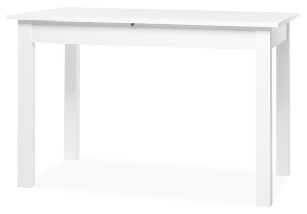 Jedálenský stôl BUD biela, 120x70 cm